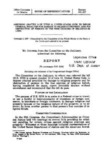 Law / Hate crime / Hate group / Anti-Defamation League / Defamation / Title 18 of the United States Code / Matthew Shepard and James Byrd /  Jr. Hate Crimes Prevention Act / Ethics / Abuse / Crimes