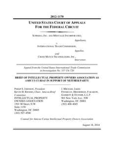 [removed]UNITED STATES COURT OF APPEALS FOR THE FEDERAL CIRCUIT SUPREMA, INC. AND MENTALIX INCORPORATED, Appellants,