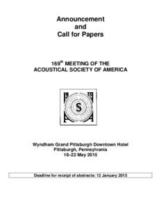 Physics / Acoustical Society of America / Underwater acoustics / Architectural acoustics / Noise control / Structural acoustics / Noise / Musical acoustics / ASA Silver Medal / Acoustics / Sound / Waves