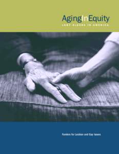 AgingInEquity LGBT ELDERS  IN