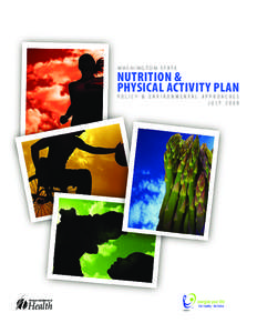 WA S H I N G T O N S TAT E  NUTRITION & PHYSICAL ACTIVITY PLAN