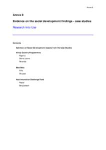 Microsoft Word - Annex 8-EvidenceOnTheSocialDevelopmentFindings-CaseStudies.docx