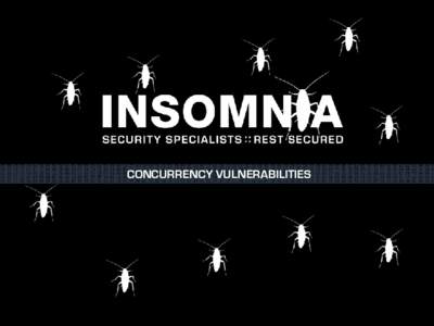 CONCURRENCY VULNERABILITIES  OWASP BOOKS OWASP Testing Guide : ~NZ$18 + pp