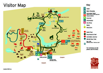 Visitor Map  Key Toilet  Kubu Queen