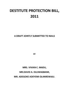 Microsoft Word - DESTITUTE PROTECTION BILL (4)