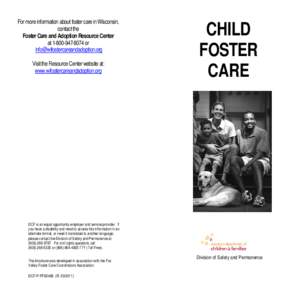 Parenting / Restricted foster home / Rachel Ewald / Foster care / Family / Childhood