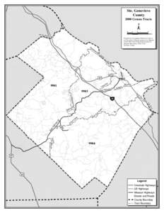 Ste. Genevieve County 2000 Census Tracts 0
