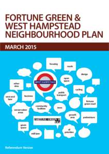 FORTUNE GREEN & WEST HAMPSTEAD NEIGHBOURHOOD PLAN MARCH 2015 housing