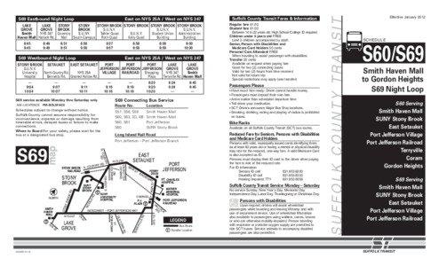 Suffolk County Transit Fares & Information  LAKE