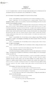 CHAPTER 127 FORMERLY SENATE BILL NO. 103 AN ACT TO AMEND TITLES 7 AND 29 OF THE DELAWARE CODE RELATING TO PROGRAMS OF THE DEPARTMENT OF NATURAL RESOURCES AND ENVIRONMENTAL CONTROL.