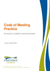 Microsoft Word - Code of Meeting Practice 2008 Final Version.doc