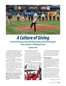 Mariners Magazine: A Culture of Giving