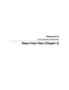 Attachment C2 Cost Estimate Worksheets