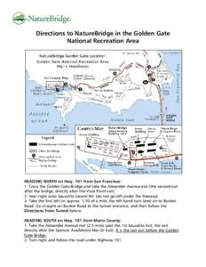 Microsoft Word - Directions to NatureBridge in the Golden Gate National Recreation Area.docx