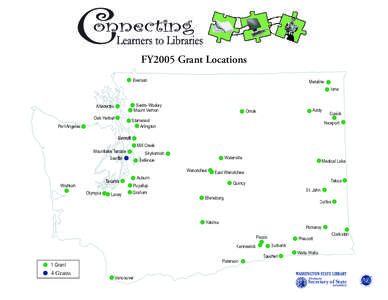 FY2005 Grant Locations Everson Metaline Ione
