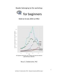 Reader	
  belonging	
  to	
  the	
  workshop	
    	
  for	
  beginners	
   Held	
  on	
  6	
  July	
  2015	
  at	
  HKU	
   	
  