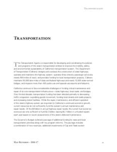 Transportation  Transportation T