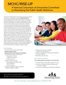 Medical sociology / Johns Hopkins University / Kennedy Krieger Institute / Health equity / Health education / Johns Hopkins Bloomberg School of Public Health / Health Disparities Center / Health / Medicine / Health promotion