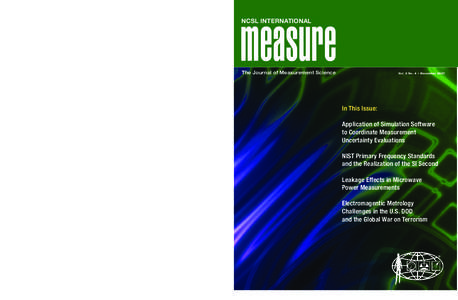 December[removed]measure NCSL INTERNATIONAL  The Journal of Measurement Science