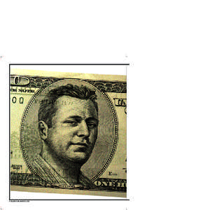 Counterfeit money / Deception / Numismatics / Superdollar / Federal Reserve Note / Ted Williams / Banknote / United States one hundred-dollar bill / Paper / Major League Baseball / Baseball / Watermarking
