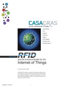 Coordination And Support Action for Global RFID-related