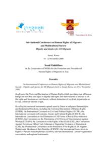 Ethics / Human migration / International relations / International law / Universal Periodic Review / Asia Pacific Forum / National Human Rights Commission of Korea / Human Rights Commission / Migrant worker / Human rights / National human rights institutions / Government