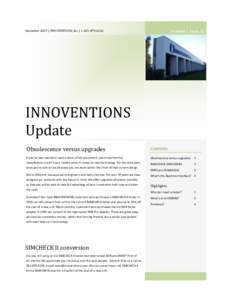 December 2007 | INNOVENTIONS, Inc. | Volume 1, Issue 1] INNOVENTIONS Update