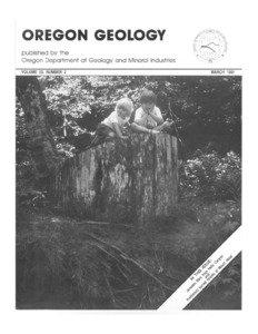 Ore Bin / Oregon Geology magazine / journal