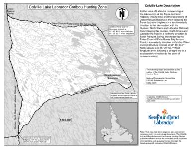 Esker Railroad Siding Colville Lake Labrador Caribou Hunting Zone
