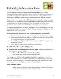 Microsoft Word - Reliability fact sheet_final