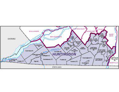 Napierville /  Quebec / Quebec Route 202 / Judicial districts of Quebec / Huntingdon / Châteauguay / Quebec