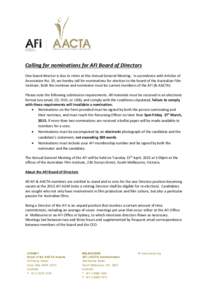 Microsoft Word[removed]Call for nominations - AFI Board of Directors Web