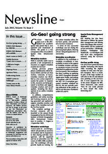 Newsline  from July 2005, Volume 10, Issue 2