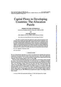 Economic indicators / Capital / Welfare economics / Neoclassical growth model / Productivity / Stock and flow / Capital accumulation / International economics / Balance of payments / Economics / Economic growth / Macroeconomics