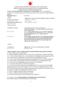 ELDİVEN, BARET VE KORUYUCU MALZEMELER SATIN ALINACAKTIR. TÜRKİYE PETROLLERİ ANONİM ORTAKLIĞI GENEL MÜDÜRLÜĞÜ(TPAO) MAKİNE_İKMAL VE İNŞAAT DAİRE BAŞKANLIĞI 22-14IGC[removed]ELDİVEN,BARET VE KORUYUCU MALZ