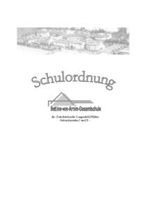 des Zweckverbandes Langenfeld/Hilden - Sekundarstufen I und II - Inhaltsverzeichnis  I. Was uns wichtig ist