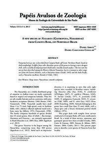 A new species of Nassarius (Gastropoda, Nassariidae) from Canopus Bank, off Northeast Brazil