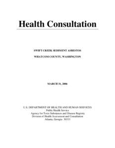 Draft Health Consultation