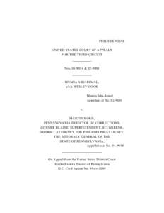 PRECEDENTIAL UNITED STATES COURT OF APPEALS FOR THE THIRD CIRCUIT Nos & 