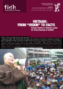 VIETNAM COMMITTEE ON HUMAN RIGHTS QUÊ ME: ACTION FOR DEMOCRACY IN VIETNAM  	 	 	 	 VIETNAM :