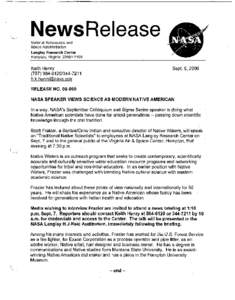 Hampton /  Virginia / Hampton / Year of birth missing / NASA personnel / Virginia / Geography of the United States / Hampton Roads / Langley Research Center / Langley