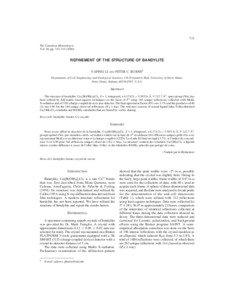 713 The Canadian Mineralogist Vol. 38, pp[removed])