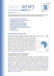 International economics / Economic Community of West African States / Sub-Saharan Africa / Organisation for Economic Co-operation and Development / West Africa / Niger / African Union / United Nations General Assembly observers / Africa / International relations