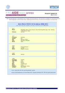 FAOAIDEnews annex Animal Influenza Disease Emergency Situation Update 84 March 2012