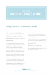 Hotel / Tourism / Icehotel / Kiruna / Ice hotel