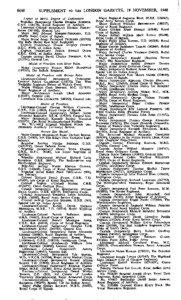 6060  SUPPLEMENT TO THE LONDON GAZETTE, 19 NOVEMBER, 1948