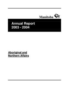 Manitoba ANA Annual Report[removed]