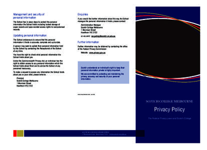 Privacy Policy Booklet[removed]:02 PM