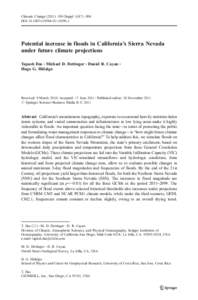 Climate forcing / Computational science / Global climate model / Flood / Climate model / 100-year flood / Climate / Rain / Atmospheric sciences / Meteorology / Global warming