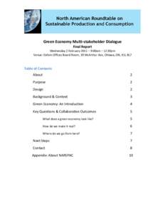 Sustainable architecture / Sustainable building / Environmental economics / Sustainable development / Degrowth / Green building / Green economy / Roundtable on Sustainable Palm Oil / Sustainability organizations / Environment / Sustainability / Environmental social science